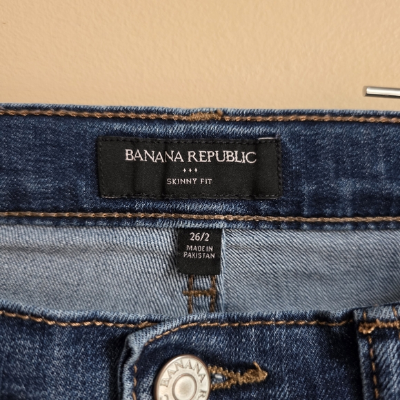 Banana Republic Women's Skinny Jeans Size 26/2 - Excellent Condition - Picture 5 of 6
